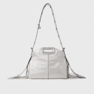 Metallic leather Miss M bag